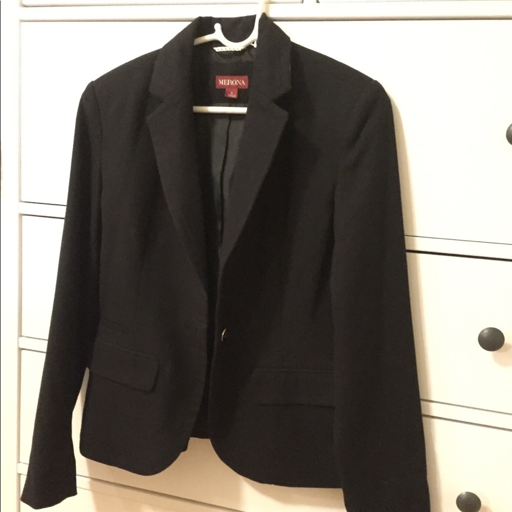 Merona Black Blazer